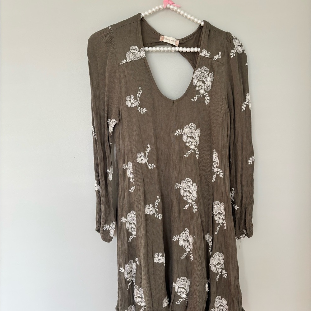 Floral Long Sleeve Dress
